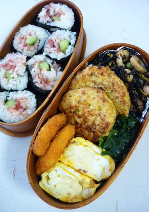 竹輪とえんどう豆入りひじきの炒め煮-レシピのメイン写真