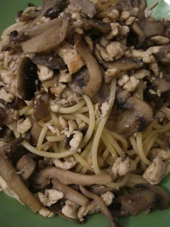 *きのことむね肉のパスタ*-レシピのメイン写真