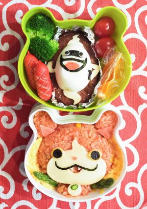 妖怪ウォッチ ジバニャン キャラ弁-レシピのメイン写真