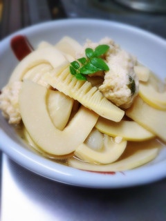 タケノコと鶏団子の*旨煮-レシピのメイン写真