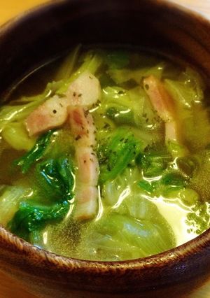 バターコンソメカレーの野菜たっぷりスープ-レシピのメイン写真