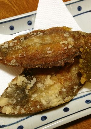 トサンボ(ムシガレイ)干物のから揚げ-レシピのメイン写真
