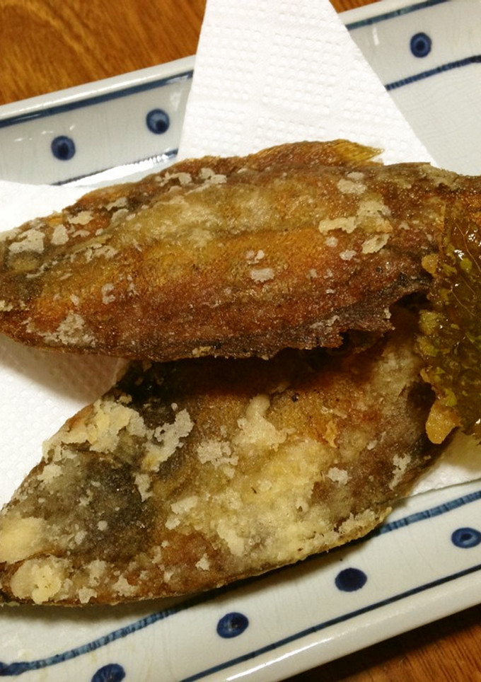 トサンボ(ムシガレイ)干物のから揚げ-レシピのメイン写真