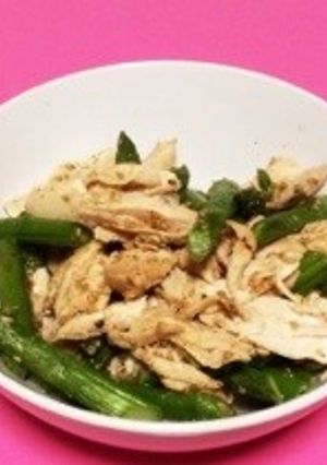 アスパラささみ胡麻和え-レシピのメイン写真