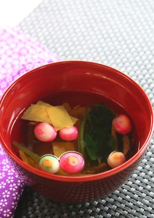 じゅん菜と湯葉のすまし汁-レシピのメイン写真