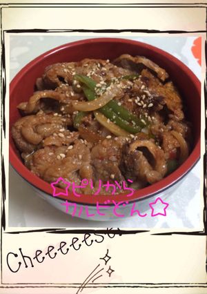 ☆ピリ辛カルビ丼☆-レシピのメイン写真