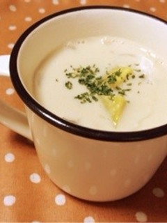 サツマイモの豆乳スープ-レシピのメイン写真