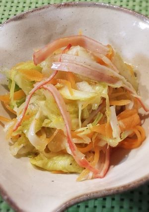 春キャベツのカレーマリネ-レシピのメイン写真