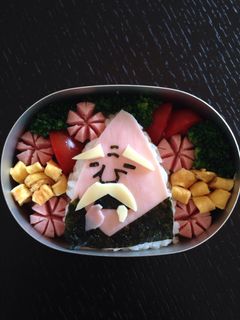 妖怪ウォッチ ひもじいキャラ弁-レシピのメイン写真