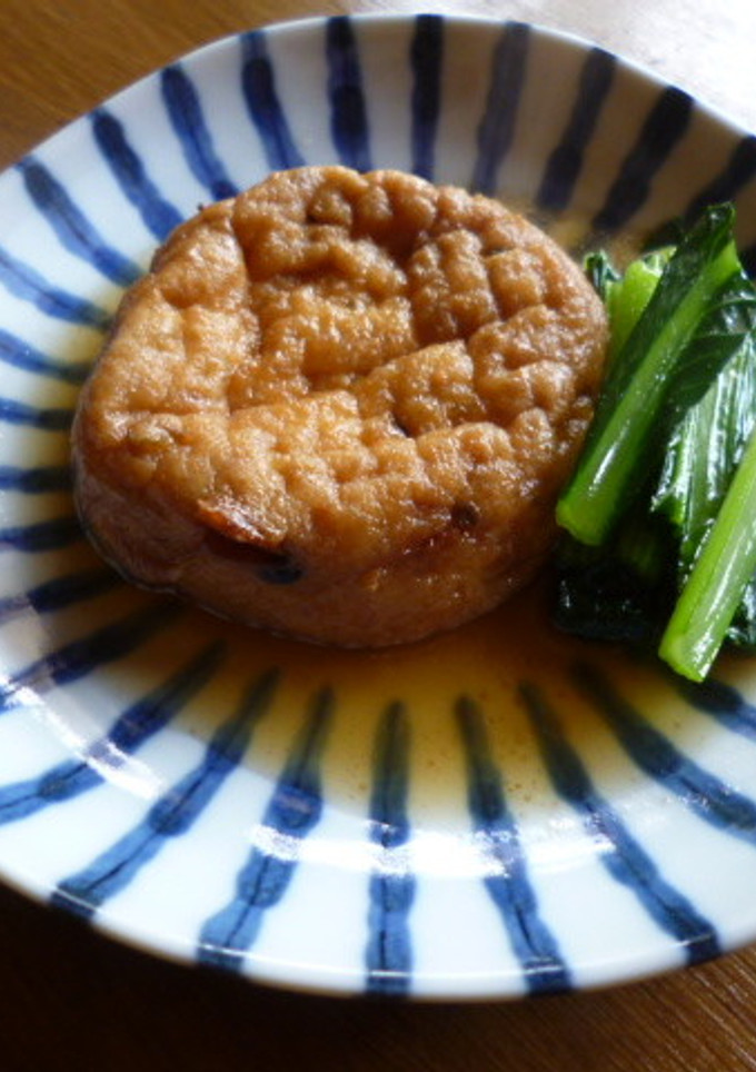 がんもどきと小松菜の煮物♪-レシピのメイン写真