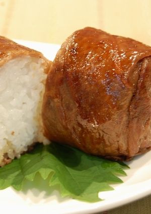 肉巻きおにぎり-レシピのメイン写真