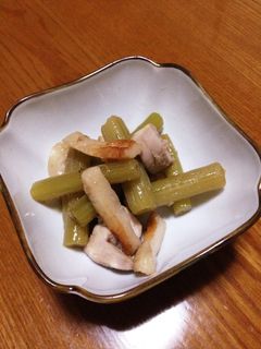 ふきの炒め煮-レシピのメイン写真