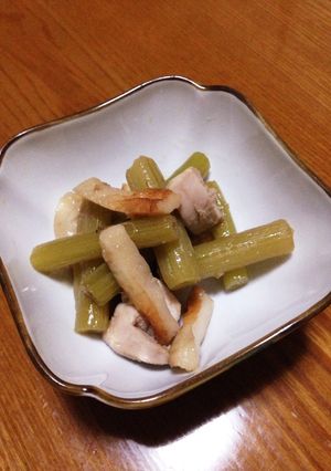 ふきの炒め煮-レシピのメイン写真