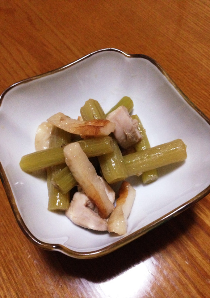 ふきの炒め煮-レシピのメイン写真