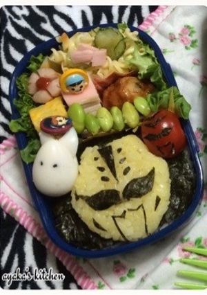 キャラ弁♡ゲキイエロー-レシピのメイン写真