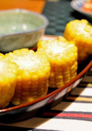茹でるより早くて美味しい★トウモロコシ♪-レシピのメイン写真