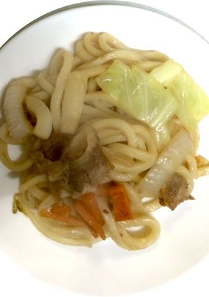 焼うどん めんつゆ未使用-レシピのメイン写真