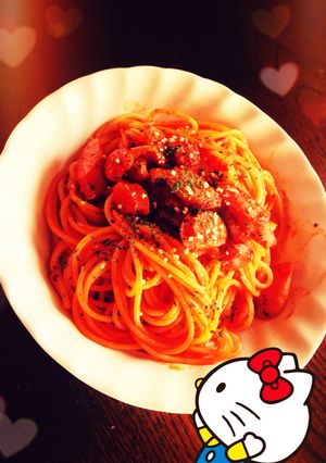 トマトジュースで簡単☆ナポリタン☆-レシピのメイン写真