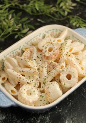 簡単！冷製ショートパスタ☆ホワイトソース-レシピのメイン写真