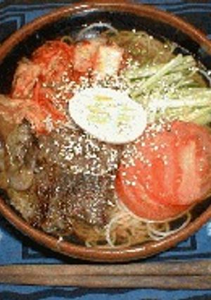 韓国風冷麺-レシピのメイン写真