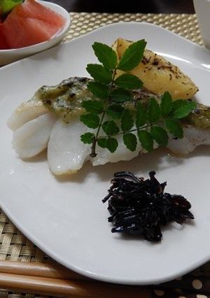 鱈の木の芽味噌焼き-レシピのメイン写真