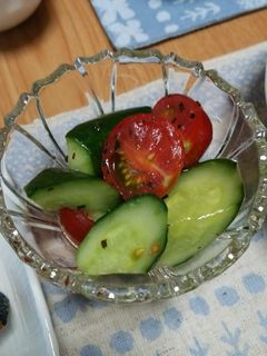 きゅうりとトマトのマリネ-レシピのメイン写真