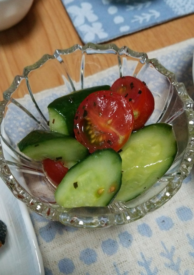 きゅうりとトマトのマリネ-レシピのメイン写真