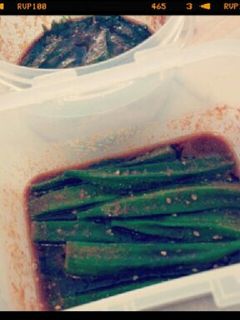 オクラの甘辛漬け-レシピのメイン写真