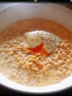 クリーミー☆チキンラーメン-レシピのメイン写真