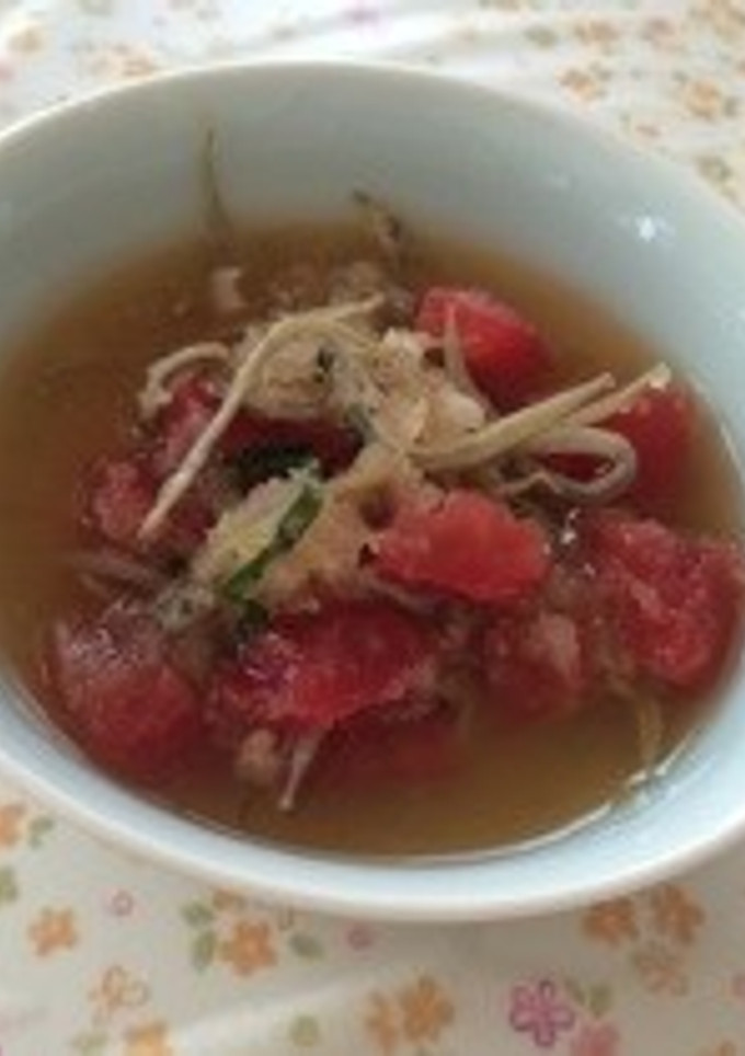じゃこおろしとトマトの酢の物-レシピのメイン写真
