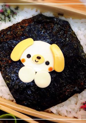 キャラ弁♡チーズでわんちゃん-レシピのメイン写真