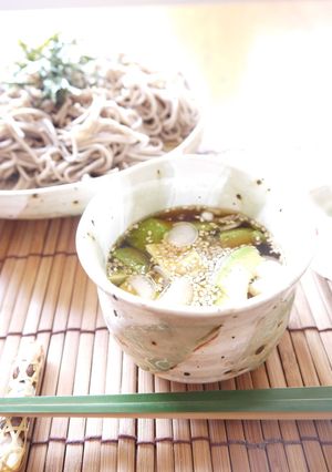 目指せ美肌!アボカド蕎麦-レシピのメイン写真