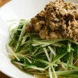 水菜たっぷり!サバで和パスタ