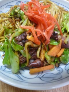ほたるいか入り・焼きそば-レシピのメイン写真