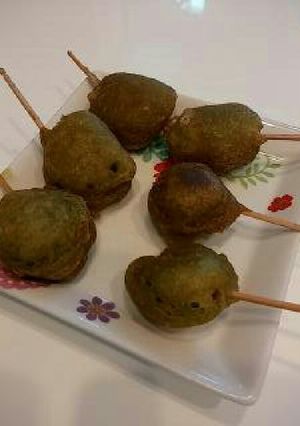 栄養満点抹茶風味のアメリカンドック-レシピのメイン写真