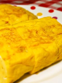 ふっくら♪甘くな~い卵焼き♡-レシピのメイン写真