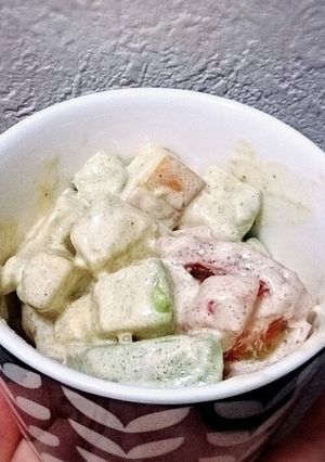 アボカドとスモークチーズのマヨあえ-レシピのメイン写真