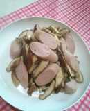 しいたけえのき魚ニソ柚子こしょう炒め