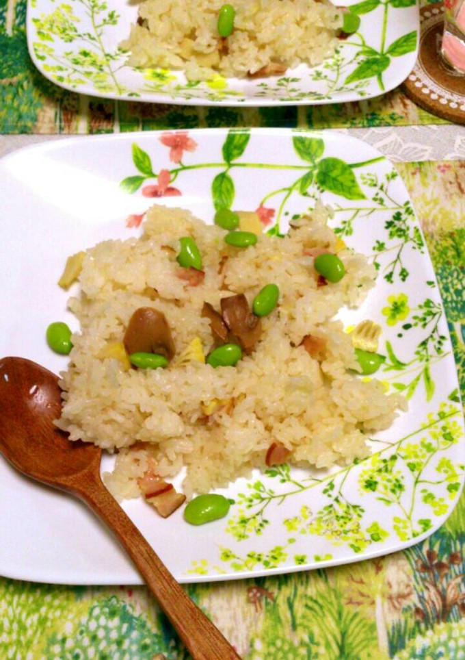 炊飯器で！簡単たけのこピラフ-レシピのメイン写真