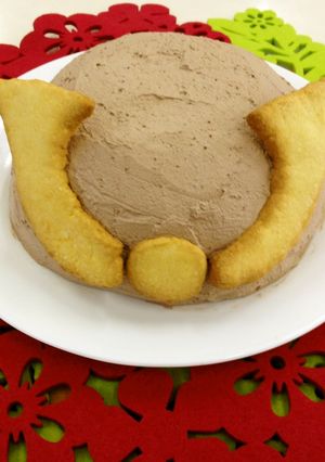 ☆こどもの日カブトのドームケーキ☆-レシピのメイン写真