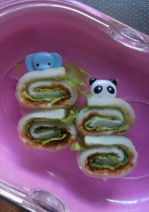 お弁当に!ちくわのくるくる~-レシピのメイン写真