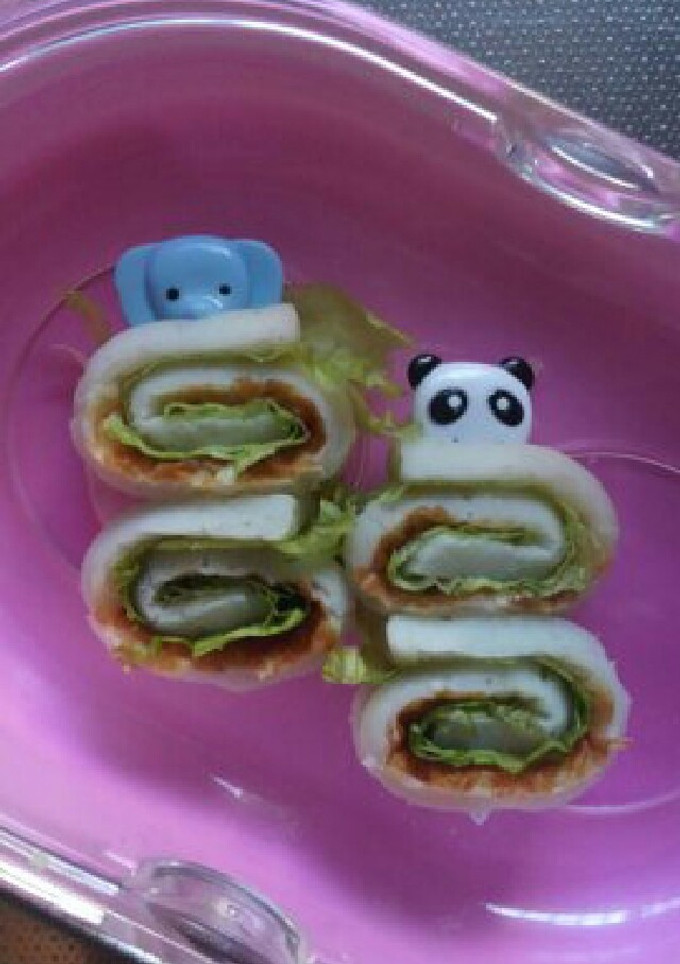お弁当に！ちくわのくるくる～-レシピのメイン写真
