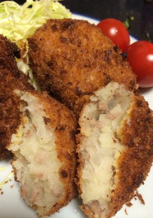 簡単！甘めコロッケ(ひき肉)-レシピのメイン写真