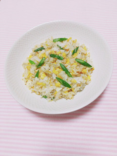 アスパラとちりめんじゃこの炒飯❀-レシピのメイン写真