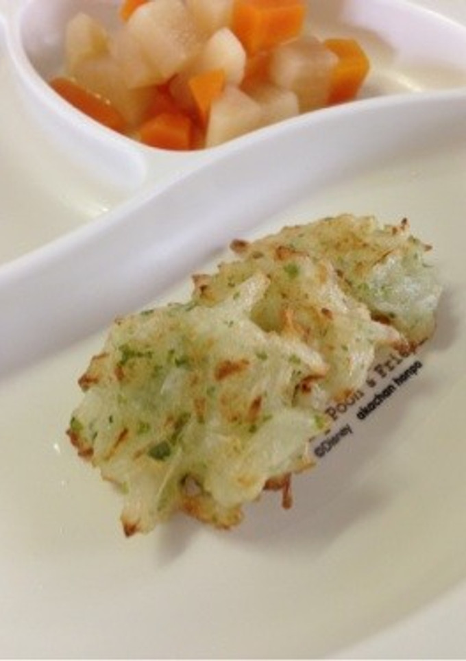 離乳食＊新玉ねぎのかき揚げ-レシピのメイン写真