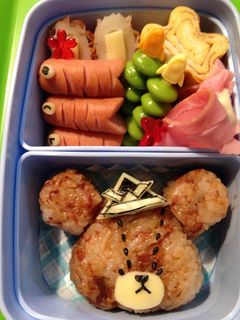 キャラ弁☆くまのがっこう-レシピのメイン写真