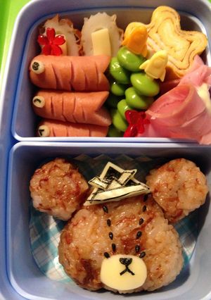 キャラ弁☆くまのがっこう-レシピのメイン写真