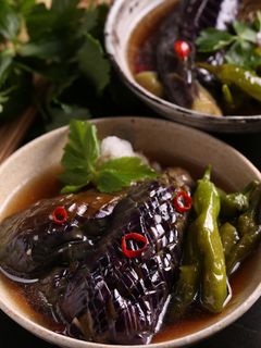 天然だしパックで作る 茄子の揚げ浸し-レシピのメイン写真