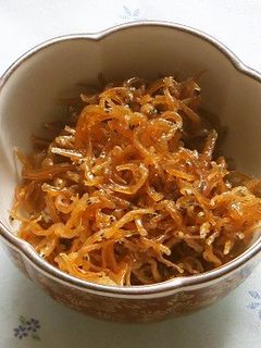 カルシウム補給シンプルちりめんじゃこ煮-レシピのメイン写真