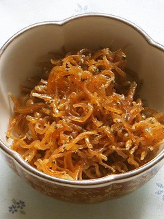 カルシウム補給シンプルちりめんじゃこ煮-レシピのメイン写真